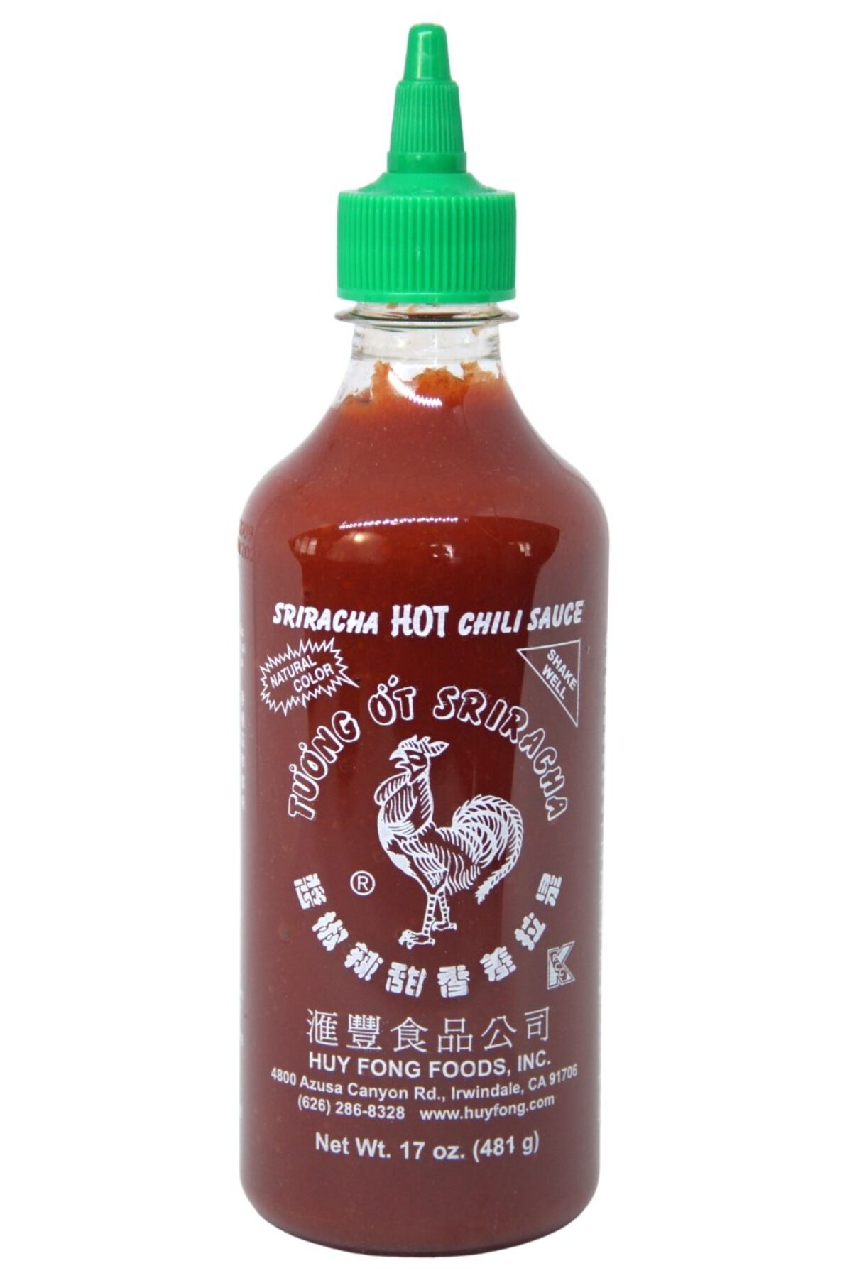 Huy Fong Sriracha Chilli Sauce 482g Sauce Mania